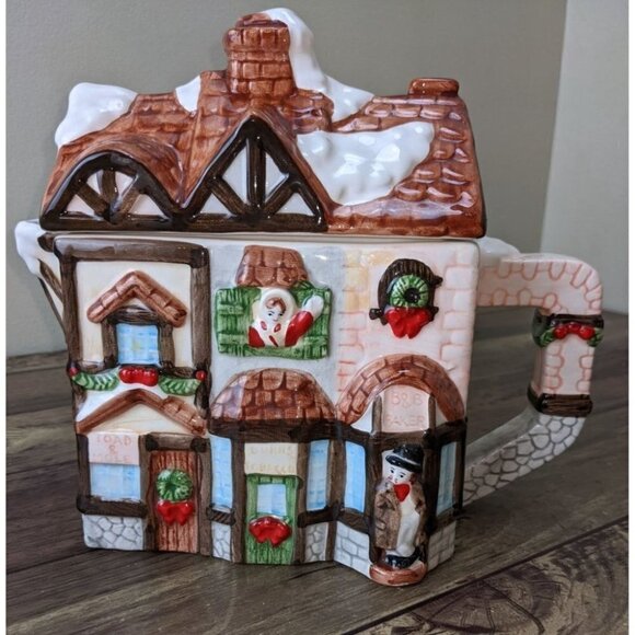 Applause Inc Christmas Themed Tea Kettle - Picture 4 of 12